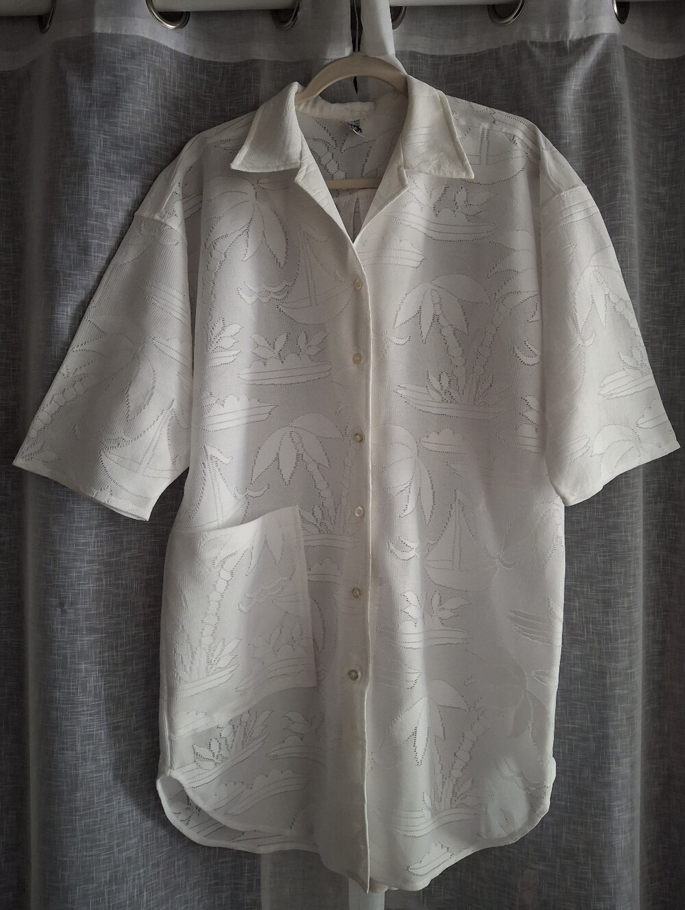 Vintage The Twins Miami Beach Cover Up Made In USA OSFM